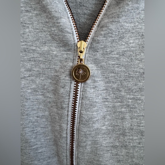 Lilly Pulitzer Skipper Solid Popover Dress Heathered Seaside Grey Lace Size XS - Picture 5 of 15